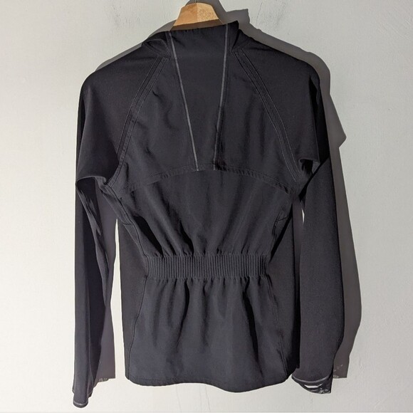 Athleta Black Full Zip Track Athletic Jacket Women's Size XS - Picture 2 of 8